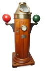 Binnacle: designed to reduce magnetic deviation so a compass remained accurate.